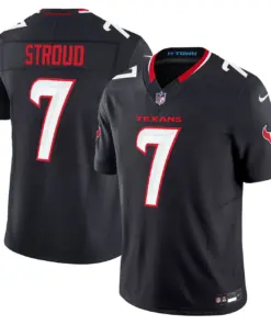 Houston Texans Nike 2024 Vapor Limited Stitched Jersey - Black - Image 9