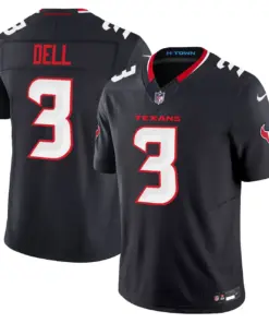 Houston Texans Nike 2024 Vapor Limited Stitched Jersey - Black - Image 12