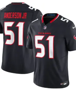 Houston Texans Nike 2024 Vapor Limited Stitched Jersey - Black - Image 15
