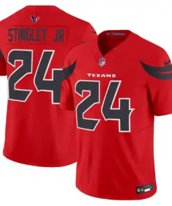 Houston Texans Nike 2024 Vapor Limited Stitched Jersey - Black - Image 21