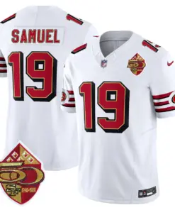 San Francisco 49ers Nike 1996 Throwback Vapor Limited Stitched Jersey - Red - Image 12