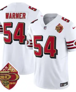San Francisco 49ers Nike 1996 Throwback Vapor Limited Stitched Jersey - Red - Image 15