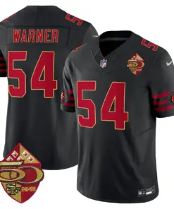 San Francisco 49ers Nike 1996 Throwback Vapor Limited Stitched Jersey - Red - Image 25