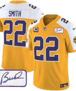 Minnesota Vikings Nike Classic Bud Grant Patch Limited Stitched Jersey V3 - Image 12