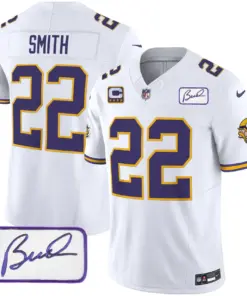 Minnesota Vikings Nike Classic Bud Grant Patch Limited Stitched Jersey V3 - Image 33