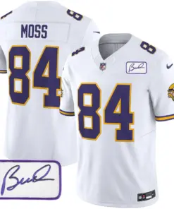 Minnesota Vikings Nike Classic Bud Grant Patch Limited Stitched Jersey V3 - Image 35