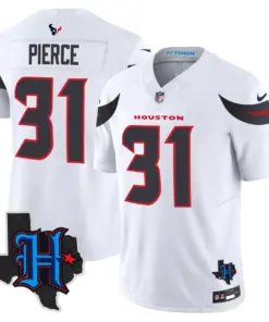 Houston Texans Nike 2024 Texas Patch Vapor Limited Stitched Jersey - Black - Image 30