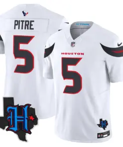 Houston Texans Nike 2024 Texas Patch Vapor Limited Stitched Jersey - Black - Image 32
