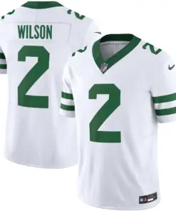 New York Jets Nike Legacy Limited Stitched Jersey - White - Image 3