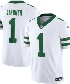 New York Jets Nike Legacy Limited Stitched Jersey - White - Image 4