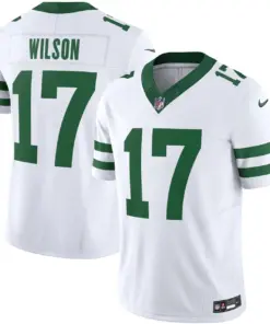 New York Jets Nike Legacy Limited Stitched Jersey - White - Image 5