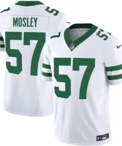 New York Jets Nike Legacy Limited Stitched Jersey - White - Image 7