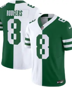 New York Jets Nike Legacy Limited Stitched Jersey - White - Image 14