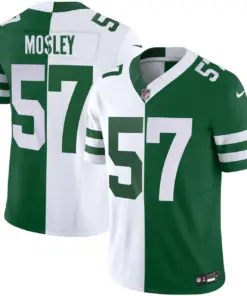 New York Jets Nike Legacy Limited Stitched Jersey - White - Image 19