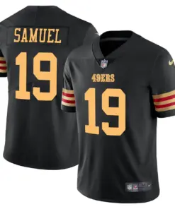 Deebo Samuel San Francisco 49ers Nike Stitched Jersey - Black/Gold