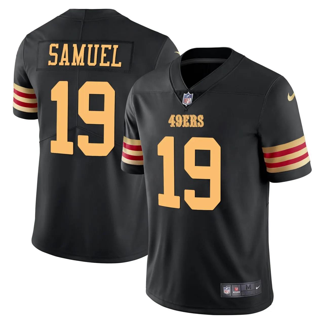Deebo Samuel San Francisco 49ers Nike Stitched Jersey - Black/Gold