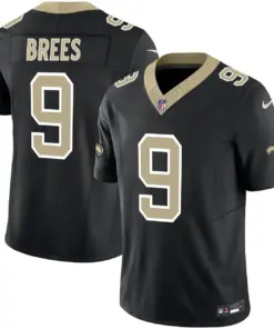 New Orleans Saints Nike Vapor Limited Stitched Jersey - Black - Image 5