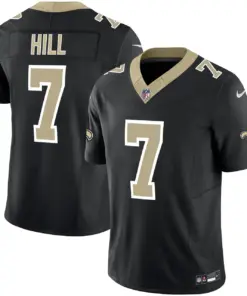 New Orleans Saints Nike Vapor Limited Stitched Jersey - Black - Image 8