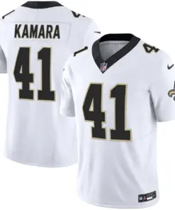 New Orleans Saints Nike Vapor Limited Stitched Jersey - Black - Image 9