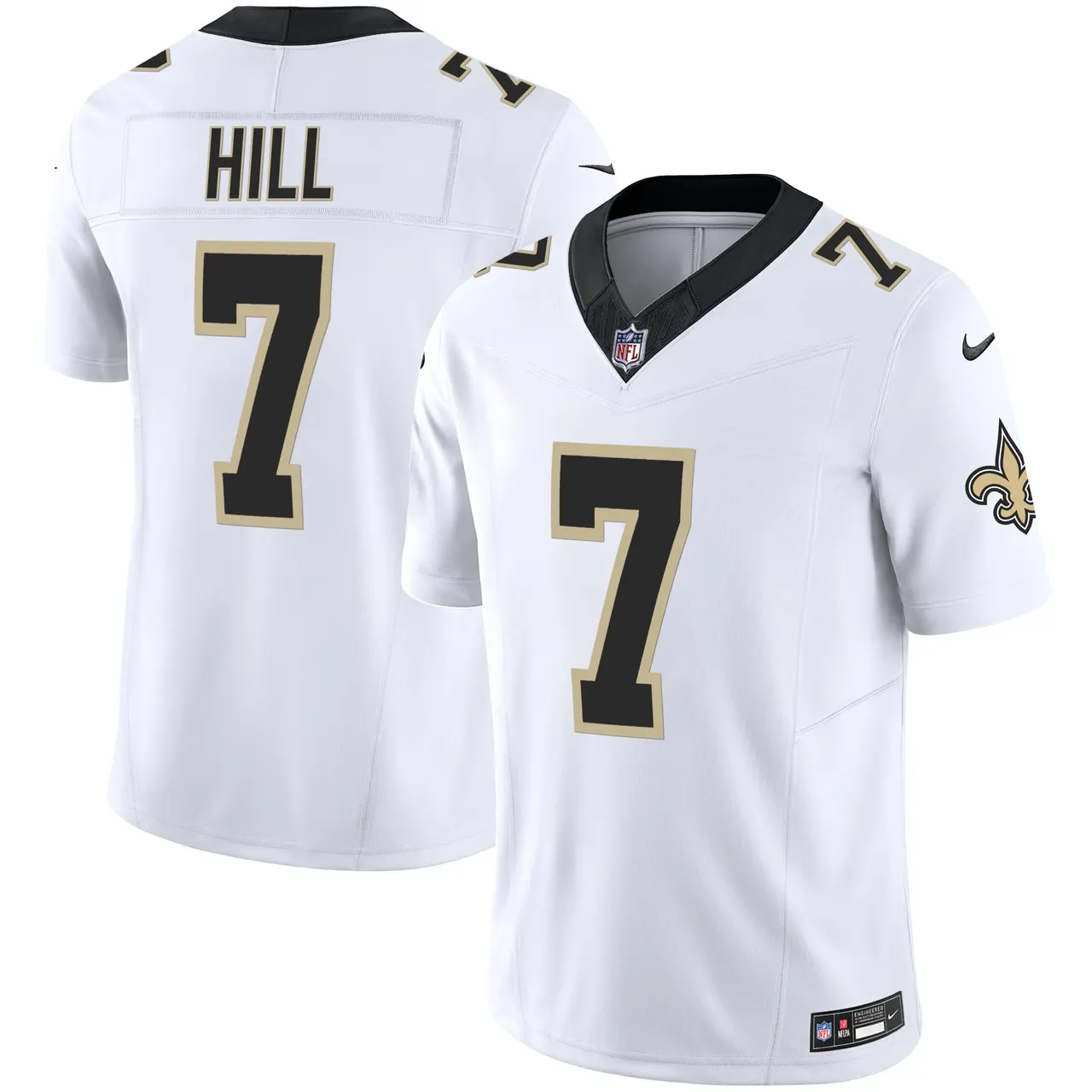 New Orleans Saints Nike Vapor Limited Stitched Jersey - Black - Image 16