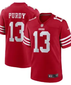 Alternative view of Brock Purdy San Francisco 49ers Nike Game Stitched Jersey
