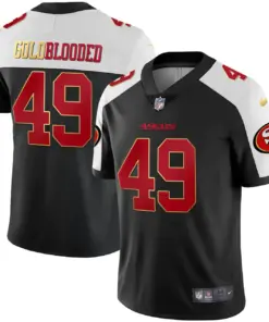 San Francisco 49ers Nike Blooded Stitched Jersey - Gold - Image 11