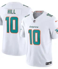 Miami Dolphins Nike Florida State Patch Limited Jersey - White - Image 10