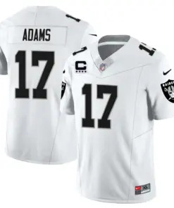 Las Vegas Raiders Nike 2023 Vapor Limited Stitched Jersey - Silver - Image 6