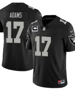 Las Vegas Raiders Nike 2023 Vapor Limited Stitched Jersey - Silver - Image 11