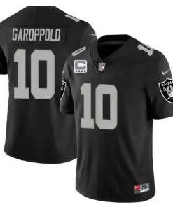 Las Vegas Raiders Nike 2023 Vapor Limited Stitched Jersey - Silver - Image 13