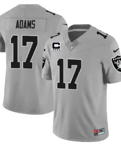 Las Vegas Raiders Nike 2023 Vapor Limited Stitched Jersey - Silver - Image 16