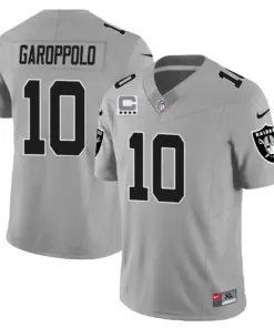 Las Vegas Raiders Nike 2023 Vapor Limited Stitched Jersey - Silver - Image 18