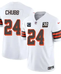 Cleveland Browns Nike Vapor Limited Stitched Jersey - Brown - Image 15