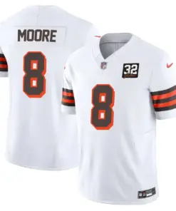 Cleveland Browns Nike Vapor Limited Stitched Jersey - Brown - Image 21