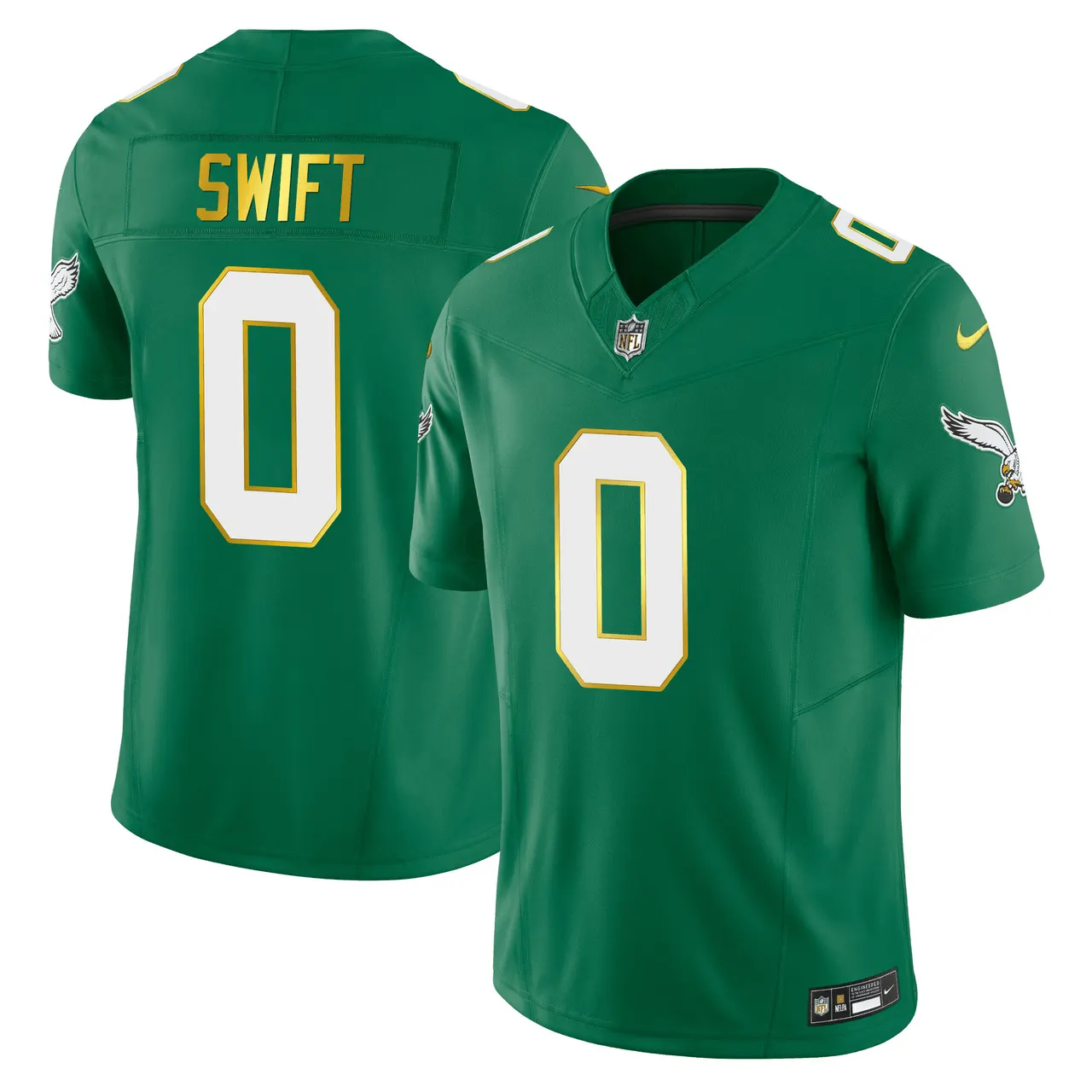 Philadelphia Eagles Nike Golden Edition Limited Jersey Gold Edition - Gold - Image 3