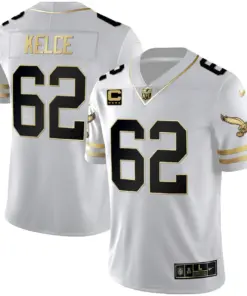 Philadelphia Eagles Nike Throwback Kelly Vapor Stitched Jersey - White - Image 52