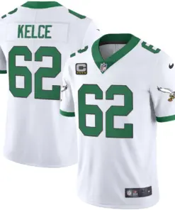 Philadelphia Eagles Nike Kelly Vapor Stitched Jersey - Gold - Image 7