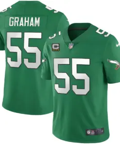 Philadelphia Eagles Nike Kelly Vapor Stitched Jersey - Gold - Image 13