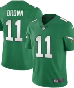 Philadelphia Eagles Nike Kelly Vapor Stitched Jersey - Gold - Image 15