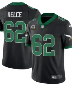 Philadelphia Eagles Nike Kelly Vapor Stitched Jersey - Gold - Image 25