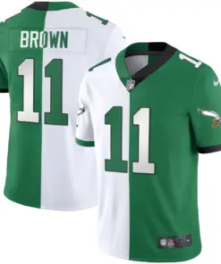 Philadelphia Eagles Nike Kelly Vapor Stitched Jersey - Gold - Image 33
