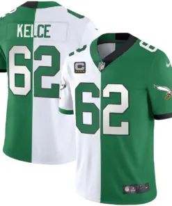 Philadelphia Eagles Nike Kelly Vapor Stitched Jersey - Gold - Image 34
