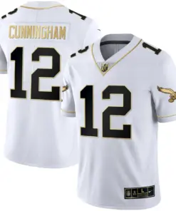 Philadelphia Eagles Nike Kelly Vapor Stitched Jersey - Gold - Image 48