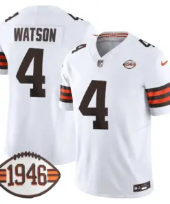 Cleveland Browns Nike 75th Anniversary + Ohio States Location Patch Limited Jersey - Image 4