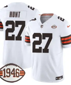 Cleveland Browns Nike 75th Anniversary + Ohio States Location Patch Limited Jersey - Image 6