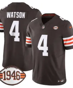 Cleveland Browns Nike 75th Anniversary + Ohio States Location Patch Limited Jersey