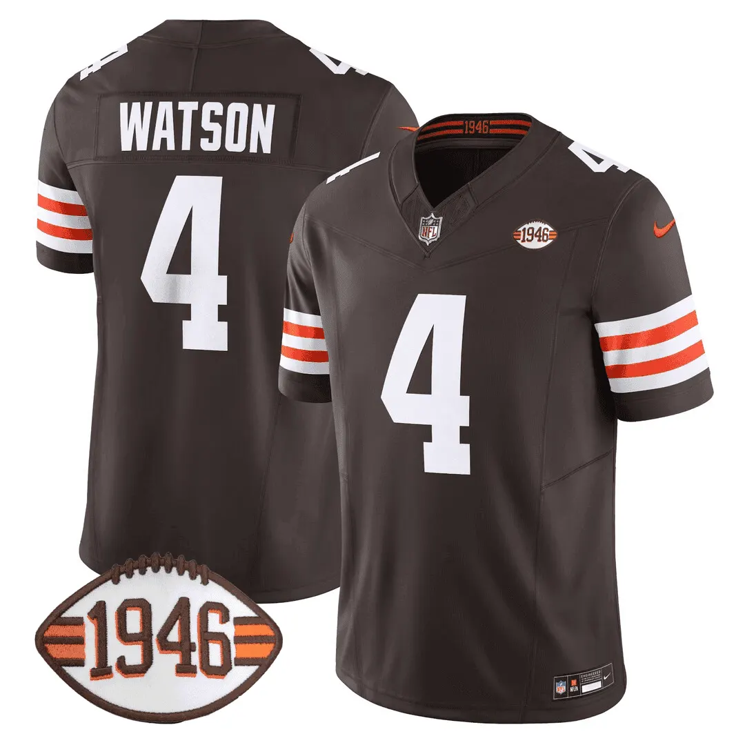 Cleveland Browns Nike 75th Anniversary + Ohio States Location Patch Limited Jersey