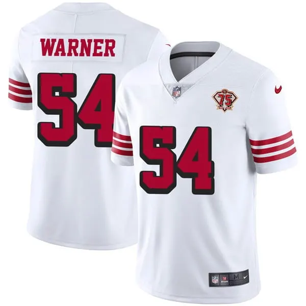San Francisco 49ers Nike 75th Anniversary Color Rush Stitched Jersey - Image 5