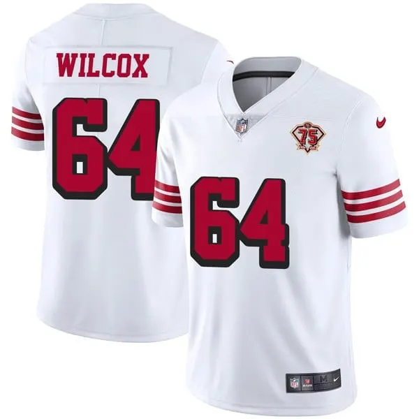 San Francisco 49ers Nike 75th Anniversary Color Rush Stitched Jersey - Image 4