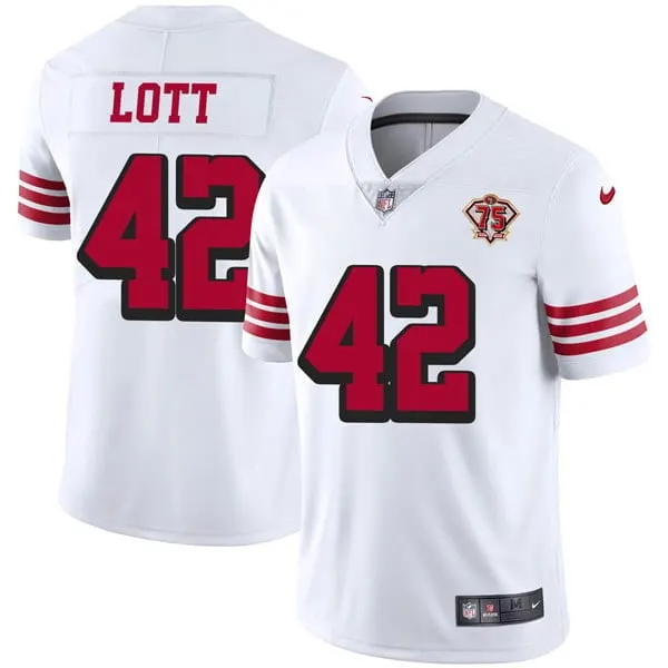 San Francisco 49ers Nike 75th Anniversary Color Rush Stitched Jersey - Image 7